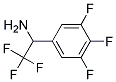 2,2,2-TRIFLUORO-1-(3,4,5-TRIFLUORO-PHENYL)-ETHYLAMINE Structure