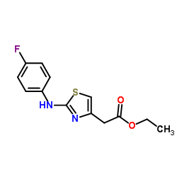 ETHYL [2-(4-FLUORO-PHENYLAMINO)-THIAZOL-4-YL]-ACETATE图片