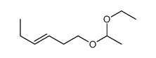 1-(1-ethoxyethoxy)hex-3-ene Structure