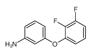 3-(2,3-DIFLUORO-PHENOXY)-PHENYLAMINE structure