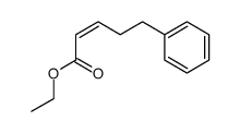 (Z-)-ethyl 5-phenylpent-2-enoate结构式