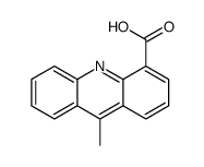 9-methylacridine-4-carboxylic acid结构式