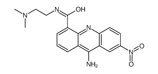 9-amino-N-[2-(dimethylamino)ethyl]-7-nitroacridine-4-carboxamide Structure