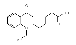 8-(2-ethoxyphenyl)-8-oxooctanoic acid Structure