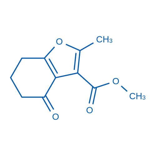 Methyl 2-methyl-4-oxo-4,5,6,7-tetrahydrobenzofuran-3-carboxylate图片