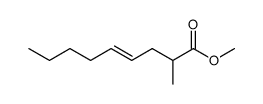 Nonen-(1)-carbonsaeure-(2)-methylester结构式