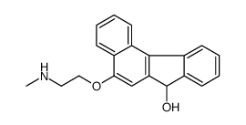 5-[2-(methylamino)ethoxy]-7H-benzo[c]fluoren-7-ol结构式