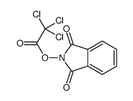 (1,3-dioxoisoindol-2-yl) 2,2,2-trichloroacetate Structure