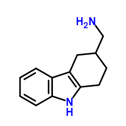 1-(2,3,4,9-Tetrahydro-1H-carbazol-3-yl)methanamine结构式