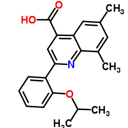 2-(2-Isopropoxyphenyl)-6,8-dimethyl-4-quinolinecarboxylic acid picture