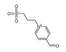 3-(4-formylpyridin-1-ium-1-yl)propane-1-sulfonate Structure