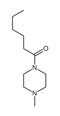 1-(4-methylpiperazin-1-yl)hexan-1-one Structure