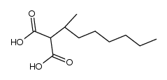 (1-methyl-heptyl)-malonic acid结构式