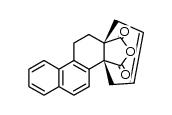 (+/-)-cis-1,4,11,12-tetrahydro-chrysene-4a,12a-dicarboxylic acid-anhydride结构式