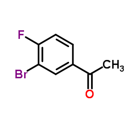 3’-Bromo-4’-fluoroacetophenone Structure