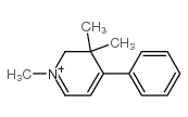 4-phenyl-1,3,3-trimethyl-2,3-dihydropyridinium Structure