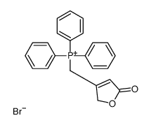 (5-oxo-2H-furan-3-yl)methyl-triphenylphosphanium,bromide Structure