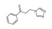 1-phenyl-3-(4H-1,2,4-triazol-4-yl)propan-1-one Structure