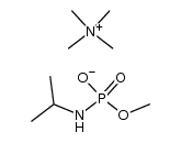 tetramethylammonium methyl isopropylphosphoramidate结构式