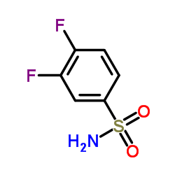 3,4-Difluorobenzenesulfonamide structure