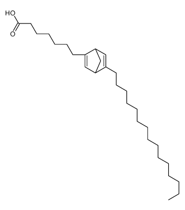 7-(5-pentadecyl-2-bicyclo[2.2.1]hepta-2,5-dienyl)heptanoic acid Structure