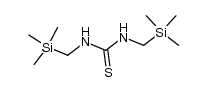 N,N'-bis[(trimethylsilyl)methyl]thiourea Structure