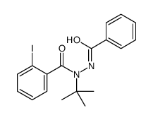 N'-benzoyl-N-tert-butyl-2-iodobenzohydrazide Structure
