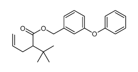 (3-phenoxyphenyl)methyl 2-tert-butylpent-4-enoate Structure