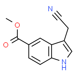 3-(氰基甲基)-1H-吲哚-5-羧酸甲酯图片