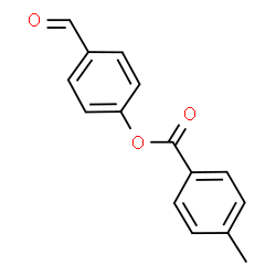 4-Formylphenyl 4-methylbenzoate Structure