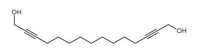 pentadeca-2,13-diyne-1,15-diol Structure