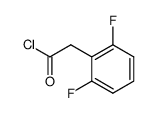 2-(2,6-difluorophenyl)acetyl chloride Structure