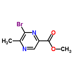 Methyl 6-bromo-5-methylpyrazine-2-carboxylate picture