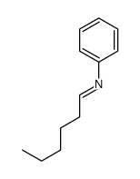 N-phenylhexan-1-imine结构式