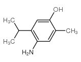 Phenol, 4-amino-2-methyl-5-(1-methylethyl)- (9CI) picture