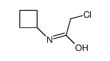 2-Chloro-N-cyclobutylacetamide Structure