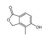 5-羟基-4-甲基异苯并呋喃-1(3H)-酮结构式