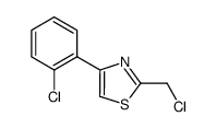 2-Chloromethyl-4-(2-chloro-phenyl)-thiazole Structure