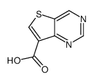 thieno[3,2-d]pyrimidine-7-carboxylic acid Structure