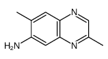 6-Quinoxalinamine,3,7-dimethyl-(9CI)结构式