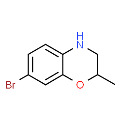 7-bromo-2-methyl-3,4-dihydro-2H-benzo[b][1,4]oxazine Structure