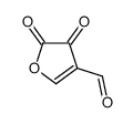 4,5-dioxofuran-3-carbaldehyde结构式