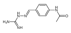 (4-acetylamino-benzylidenamino)-guanidine Structure