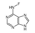 6-fluoroaminopurine structure