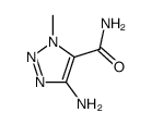 1H-1,2,3-Triazole-5-carboxamide,4-amino-1-methyl-(7CI,8CI,9CI) picture