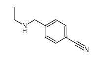 4-(ethylaminomethyl)benzonitrile Structure