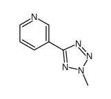 2-methyl-5-(3′-pyridyl)tetrazole Structure