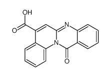 12-oxoquinolino[2,1-b]quinazoline-5-carboxylic acid Structure