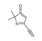 2H-Imidazole-4-carbonitrile,2,2-dimethyl-,1-oxide(9CI) picture