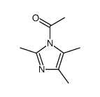 1H-Imidazole, 1-acetyl-2,4,5-trimethyl- (9CI) structure